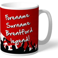 Personalised Brentford FC Legend Mug