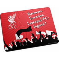 Personalised Liverpool FC Legend Mouse Mat