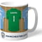 Personalised Manchester City FC Goalkeeper Dressing Room Shirts Mug