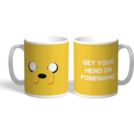 Personalised Adventure Time Jake Quote Mug