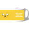 Personalised Adventure Time Jake Quote Mug