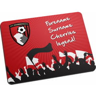 Personalised AFC Bournemouth Legend Mouse Mat