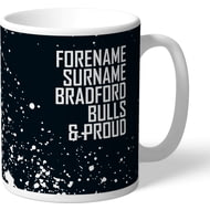 Personalised Bradford Bulls Proud Mug