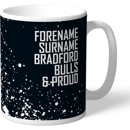 Personalised Bradford Bulls Proud Mug