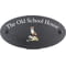 Personalised Stoat Wildlife Animal Motif Oval Slate House Sign Plaque 25x13cm
