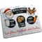 Personalised Christmas Eve Treats For Santa And Rudolph Board - Milk And Cookies