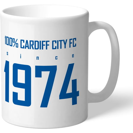 Personalised Cardiff City FC 100 Percent Mug