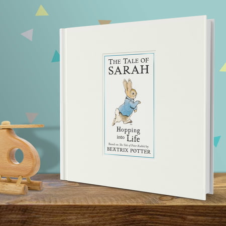 Personalised Peter Rabbit's Personalised Hopping Into Life Book