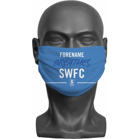 Personalised Sheffield Wednesday FC Breathes Adult Face Mask