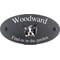 Personalised Boston Terrier Dog Motif Oval Slate House Sign Plaque 25x13cm
