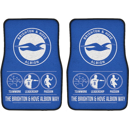 Personalised Brighton & Hove Albion FC Way Front Car Mats