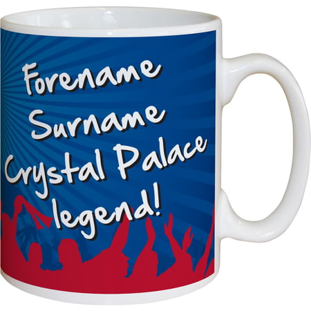 Personalised Crystal Palace FC Legend Mug