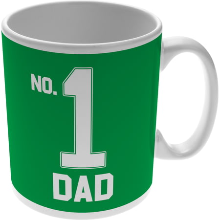 Personalised Celtic FC No.1 Dad Fathers Day 11oz Ceramic Mug