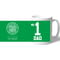 Personalised Celtic FC No.1 Dad Fathers Day Mug