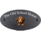 Personalised Dachshund Dog Motif Oval Slate House Sign Plaque 25x13cm