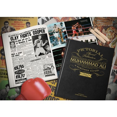 Personalised Muhammad Ali Pictorial Edition Newspaper Book