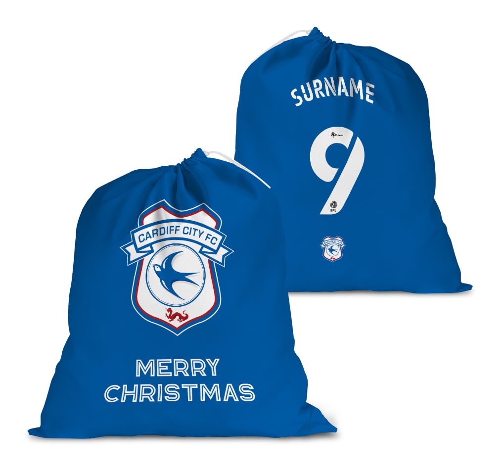 Personalised Cardiff City FC Gifts & Merchandise