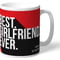 Personalised Sunderland AFC Best Girlfriend Ever Mug