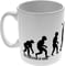 Personalised Swansea City Evolution Mug