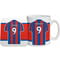 Personalised Crystal Palace FC Shirt Mug & Coaster Set