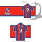 Personalised Crystal Palace FC Shirt Mug & Coaster Set