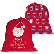 Personalised Stoke City FC Merry Christmas Santa Sack