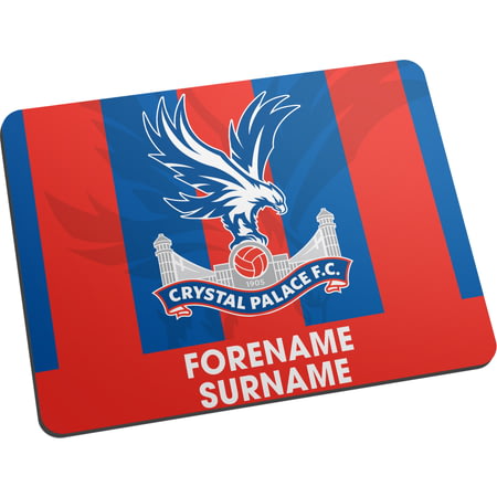 Personalised Crystal Palace FC Bold Crest Mouse Mat