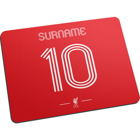 Personalised Liverpool FC Retro Shirt Mouse Mat