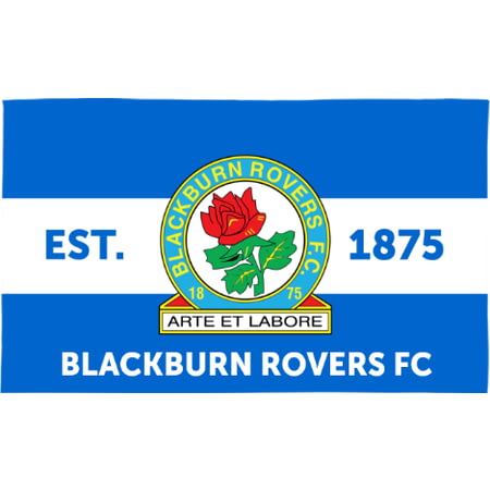 Personalised Blackburn Rovers FC Supporters 5ft X 3ft Banner