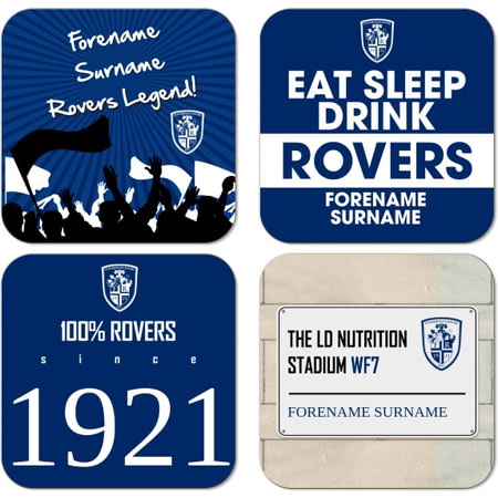 Personalised Featherstone Rovers Coasters