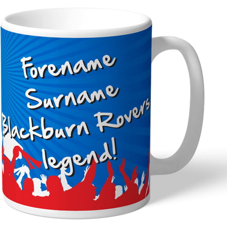 Personalised Blackburn Rovers FC Legend Mug