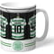 Personalised Celtic FC Dressing Room Shirts Mug