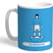 Personalised Manchester City FC Player Figure Mug