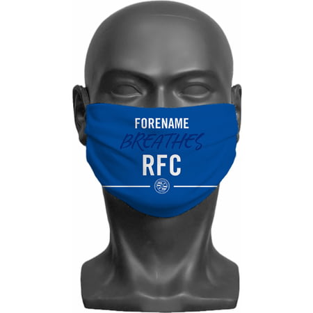 Personalised Reading FC Breathes Adult Face Mask
