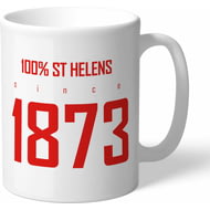 Personalised St Helens 100 Percent Mug