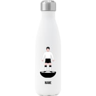 Personalised Derby County Player Figure Insulated Water Bottle - 500ml - White