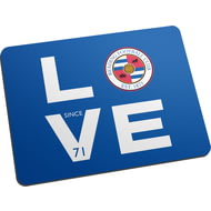 Personalised Reading Love Mouse Mat