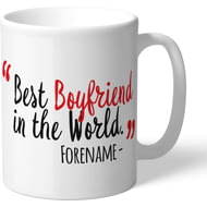 Personalised Sunderland AFC Best Boyfriend In The World Mug