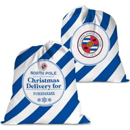 Personalised Reading FC Christmas Delivery Santa Sack