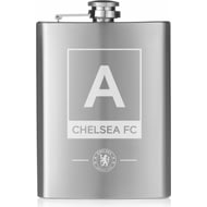 Personalised Chelsea FC Monogram Hip Flask