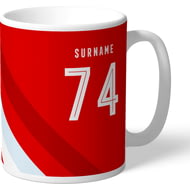 Personalised Brentford Stripe Mug