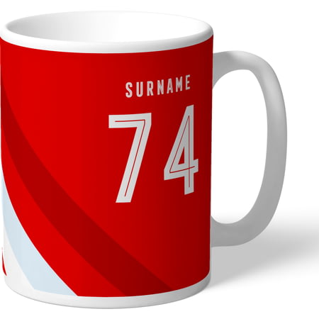 Personalised Brentford Stripe Mug