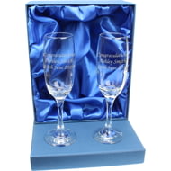 presentation box for champagne flutes