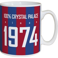 Personalised Crystal Palace FC 100 Percent 11oz Ceramic Mug