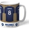 Personalised Millwall FC Dressing Room Shirts Mug