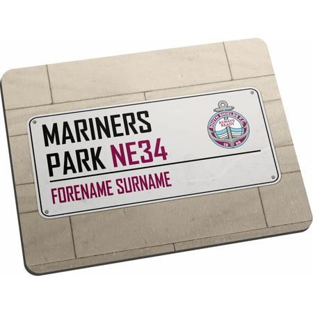 Personalised South Shields FC Street Sign Mouse Mat