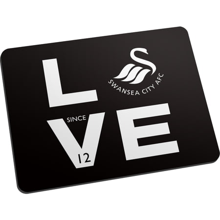 Personalised Swansea City AFC Love Mouse Mat