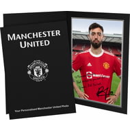 Personalised Manchester United FC Fernandes Autograph Player Photo Folder