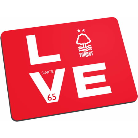 Personalised Nottingham Forest Love Mouse Mat
