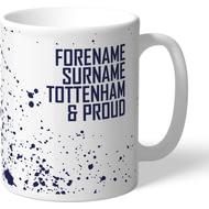 Personalised Tottenham Hotspur FC Proud Mug